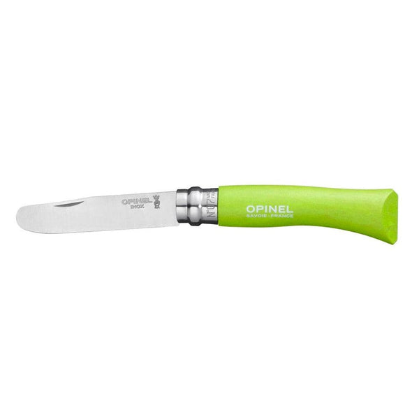 Buy My First Opinel No.07 Round Ended Pocket Knife - Apple Green Online