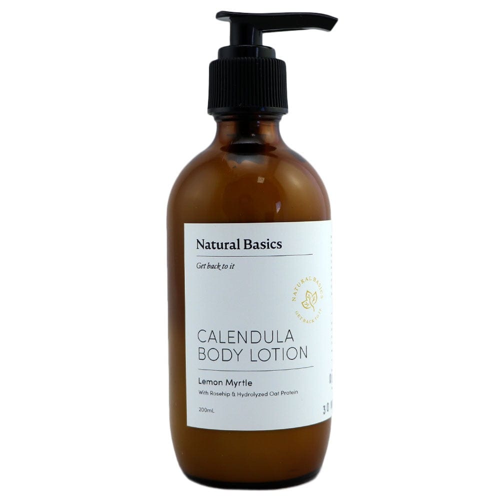 Natural Basics Calendula Body Lotion - Lemon Myrtle