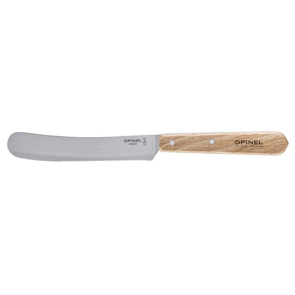 Opinel Stainless Steel Breakfast & Brunch Knife - Beech