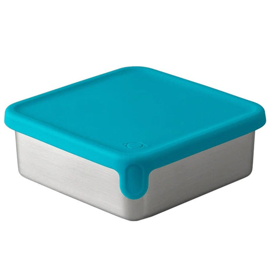 U Konserve Stainless Steel Food Storage Bento Box Container, Leak Proof  Silicone Lid Dishwasher Safe - Plastic Free (15oz Teal)
