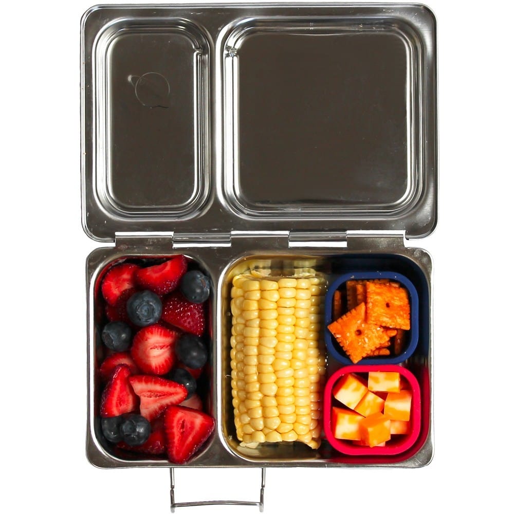 Planetbox Shuttle Lunch Box Kit GREAT OUTDOORS (Box, Dipper, Magnets)