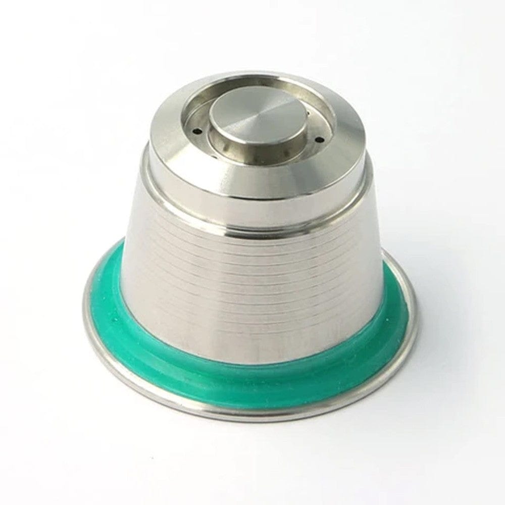 Stainless steel nespresso clearance pod