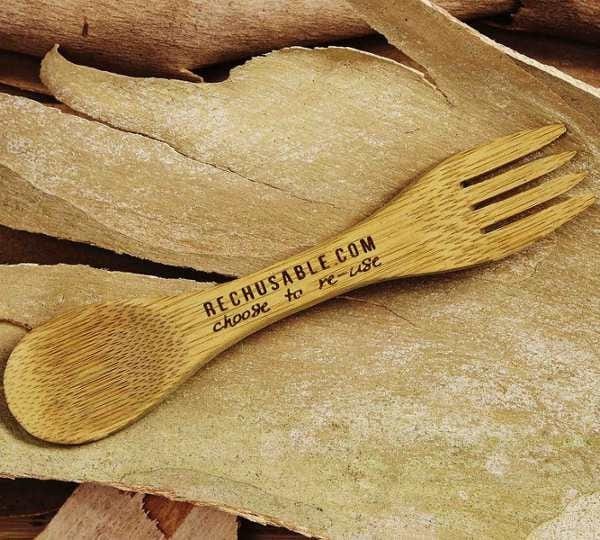 Rechusable Bamboo Spork