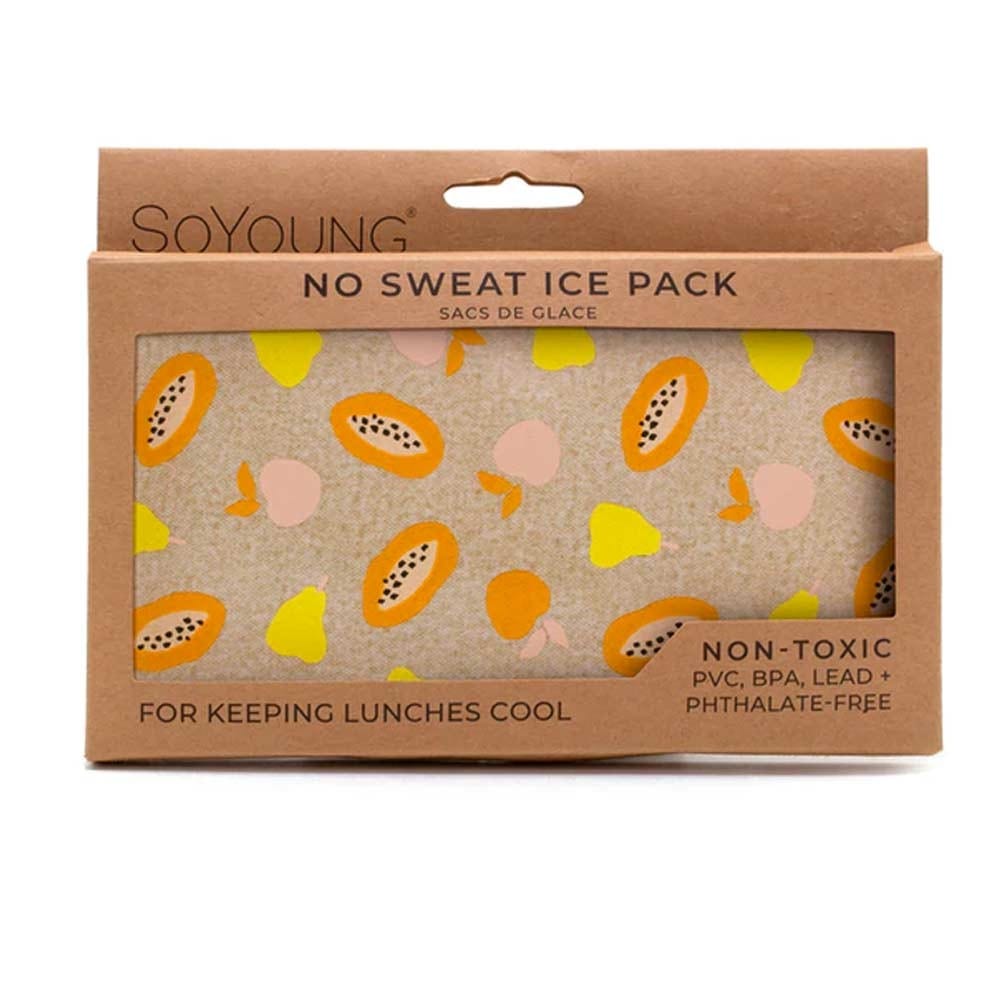 Buy SoYoung No-Sweat Ice Pack for Lunch Boxes Papaya Party – Biome Online