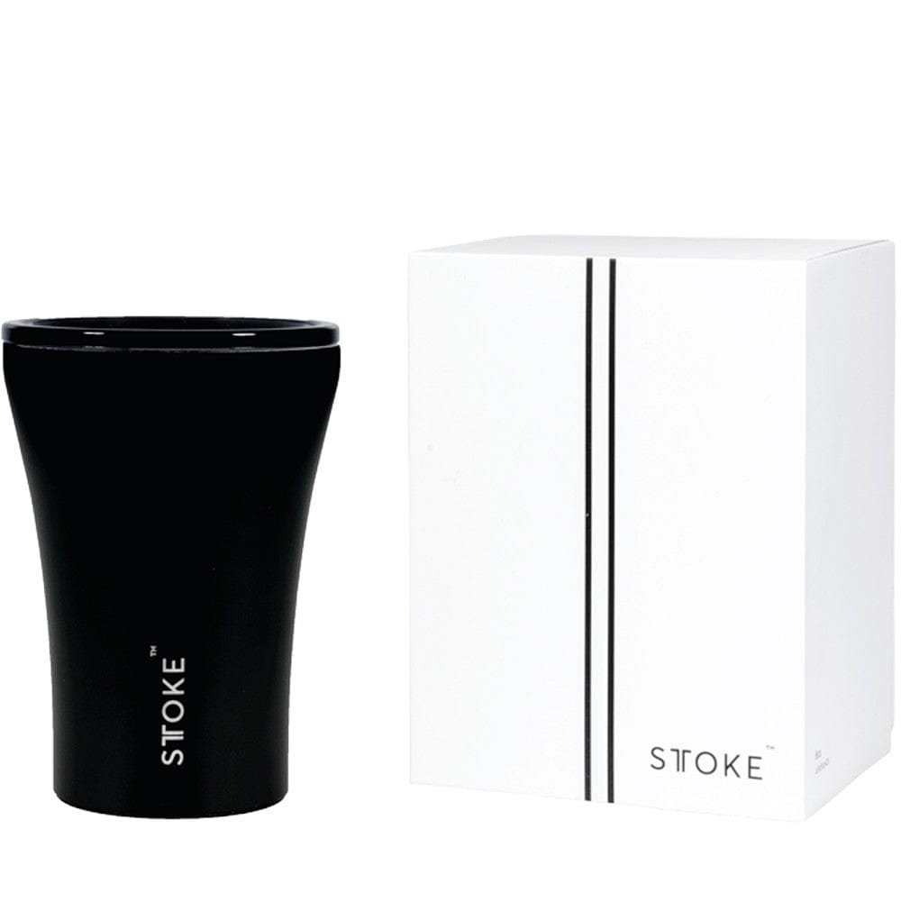 Sttoke Insulated Reusable Cup 8oz/227ml - Black