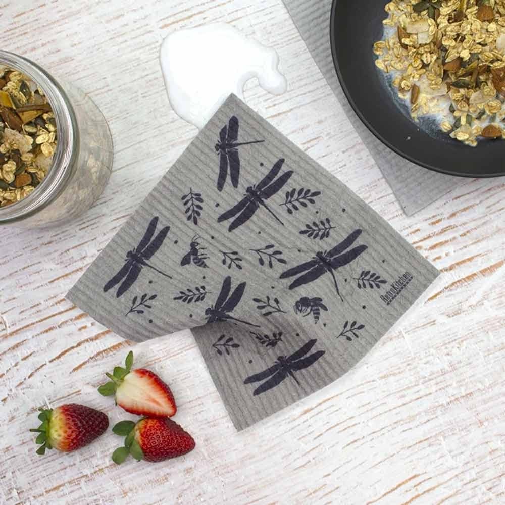 Swedish Dish Cloth - Dragonfly