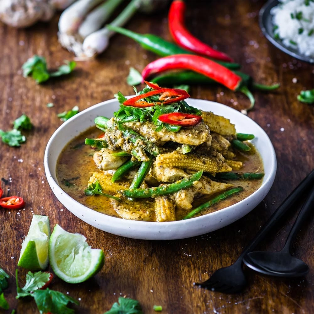 Thai green cheap curry paste online